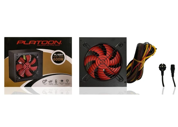 Platoon Pl-9264 600W Power SuppyL - Resim 3