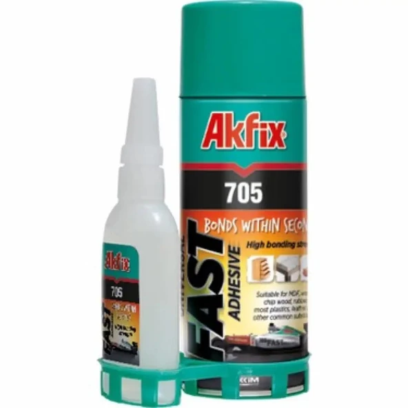 Akfix MDF Yapıştırıcı 705 - Hızlı Kuruyan, Güçlü Yapışma, Ahşap ve MDF Uygulamaları için 200 ml ürün görseli 1
