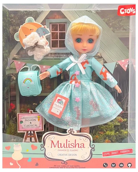 Ctoy Mulisha Fashion & Classic Oyuncak Bebek Aksesuarlı 30 cm QJ136D ürün görseli 1