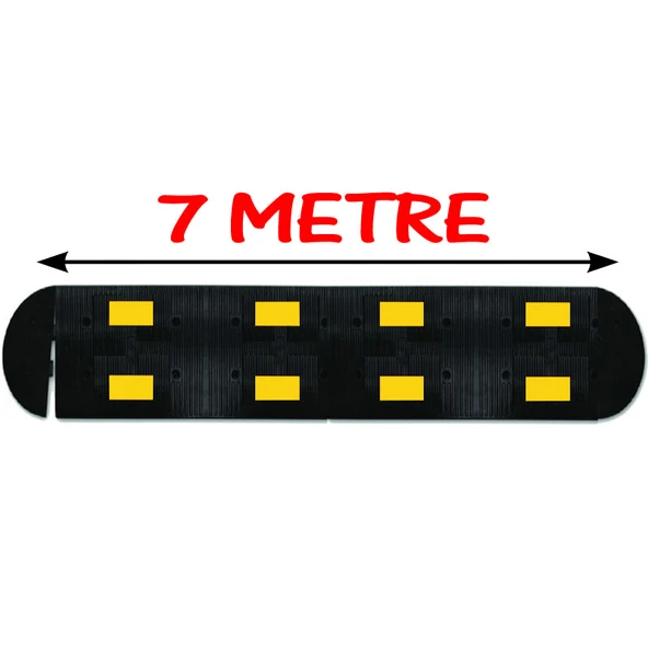 Hız Kesici Kasis Ankara Kauçuk Kasis Hız Kesici Yol Kasisi Kauçuk Şaseli 7 Metre (50x40 cm) ürün görseli 1