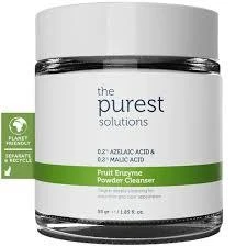 The Purest Solutions Fruit Enzyme Powder Cleanser 55 gr - Meyve Asitleri Içeren Toz Temizleyici ürün görseli 1