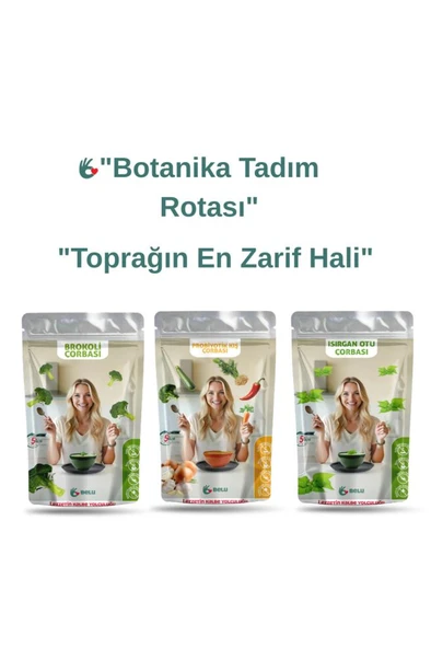 Belu Botanika Serisi Çorba Seti 3 Paket x 60 Gram Pestisit ve Aflatoksin analizi ürün görseli 1
