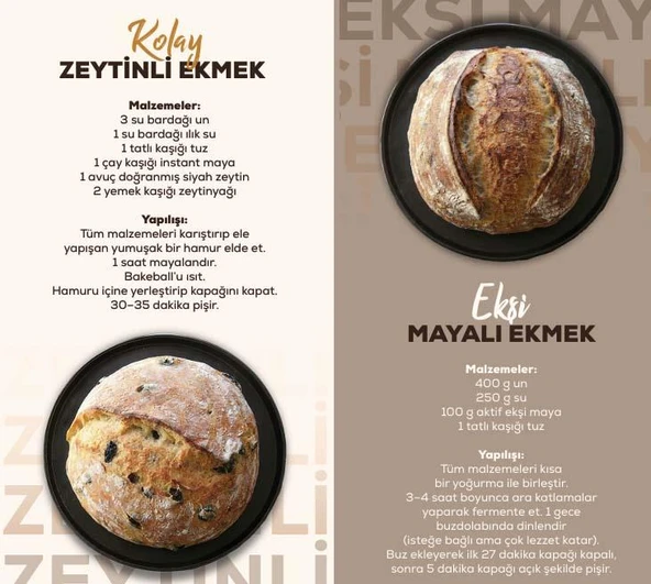 Mehtap Bakeball Ekmek Pişirme Ürünü - Resim 7
