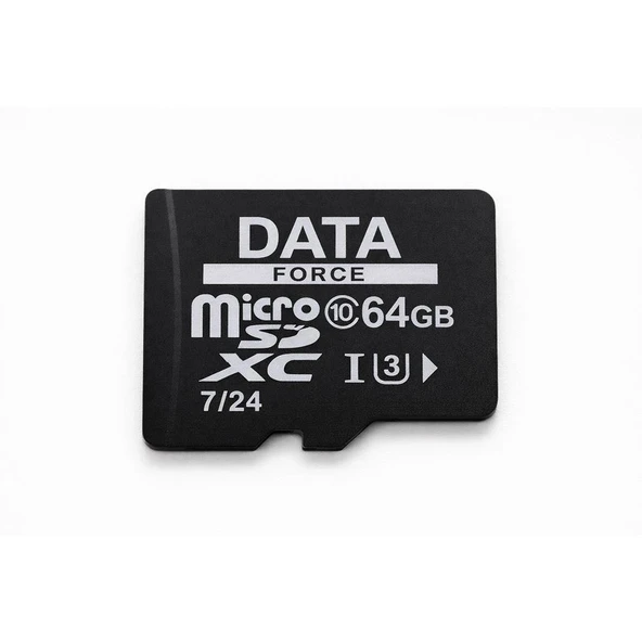DATAFORCE 64GB U3 HAFIZA KARTI 7/24 - Resim 2