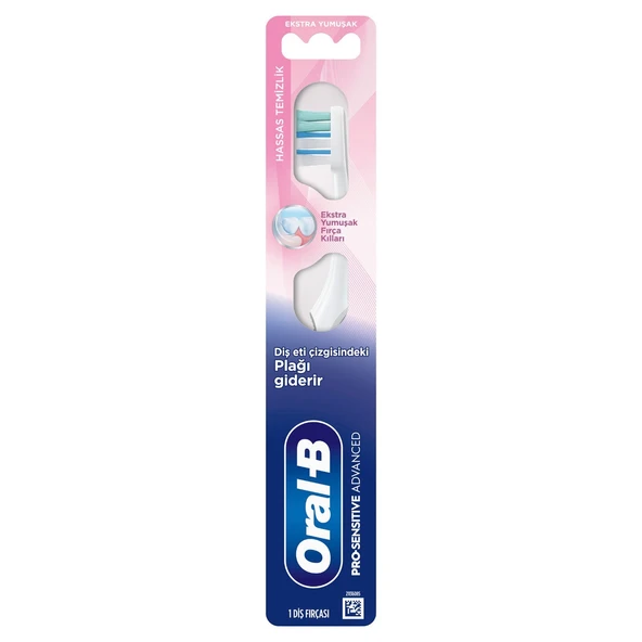 Oral-B Diş Fırçası Pro Sensitive Advanced Hassas Temizlik 1 adet ürün görseli 1