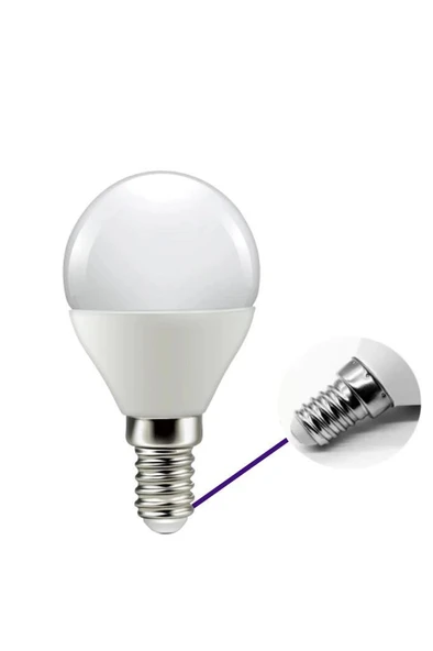 Rutter RT-1190 7W E14 Mini Led Ampul Beyaz -6500K ürün görseli 1