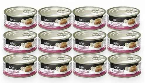 Reflex Plus Kristal Jöle İçinde Ton Balığı ve Karidesli Kedi Yaş Mama Konservesi 70 Gr - 12 ADET ürün görseli 1