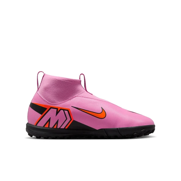 Mercurial Superfly 10 Academy Tf Çocuk Pembe Halı Saha Ayakkabısı ürün görseli 1