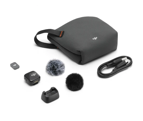 DJI Mic Mini Transmitter (Siyah） - Resim 3