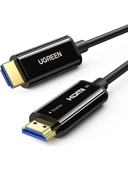 UGREEN 80409 HD141 8K 60Hz 4K 120Hz 2K 165Hz HDMI 2.1 Fiber Optik Görüntü Aktarma Kablosu 30metre ürün görseli 1