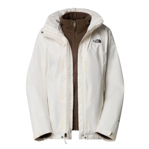 The North Face Evolve II Triclimate Kadın Mont White Dune ürün görseli 1