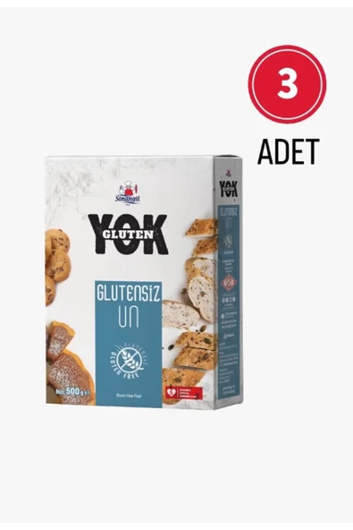 Sinangil Glutensiz Un 500 gr x 3 Adet ürün görseli 1