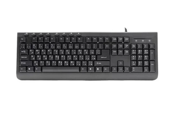 Frisby FK-204AU Kablolu Multimedia Klavye (Arapça) ürün görseli 1