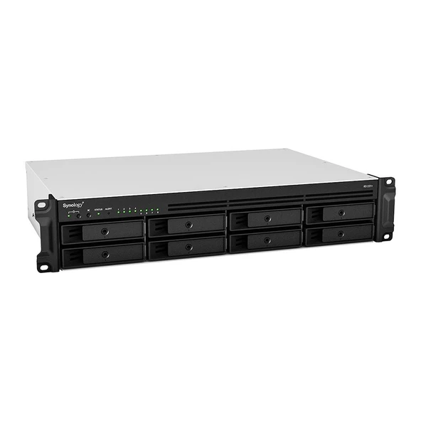 SYNOLOGY 8diskli Ryzen V1500B 20GB RAM-Gigabit Rack Nas Server RS1221RP PLUS (9935) ürün görseli 1