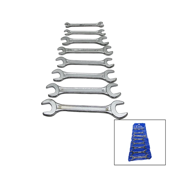 8 PARÇA  AĞZI AÇIK 6-22MM ANAHTAR TAKIMI (5433) ürün görseli 1