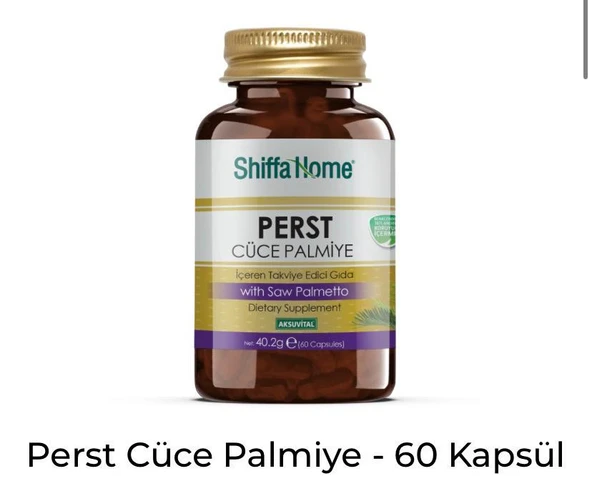 Shıffa Home Perst Cüce Palmiye 60 Kapsül ürün görseli 1