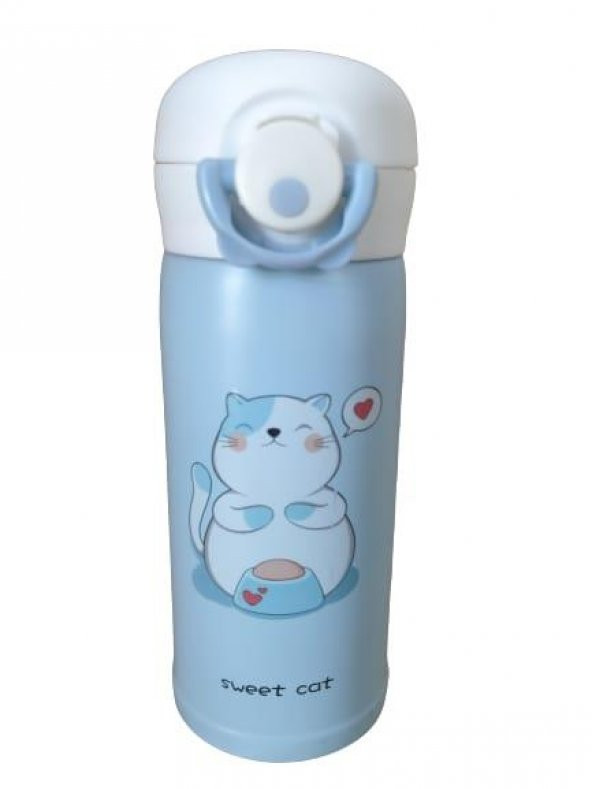 Galeri Kristal KNM YV Termos Kedi 350 ml ürün görseli 1