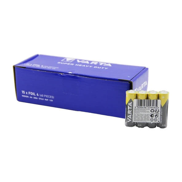 VARTA  KALEM  PİL  AA   60PCS (5433) ürün görseli 1