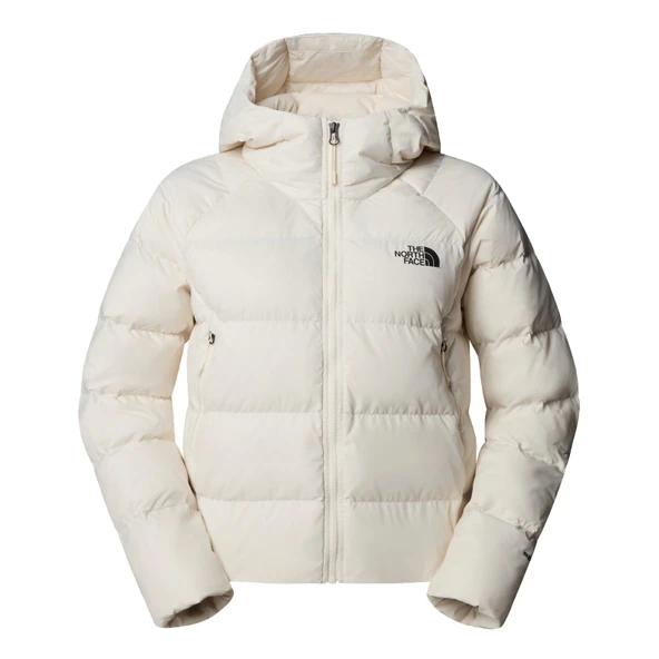 The North Face Hyalite Kaz Tüyü Kapüşolu Kadın Mont White Dune ürün görseli 1