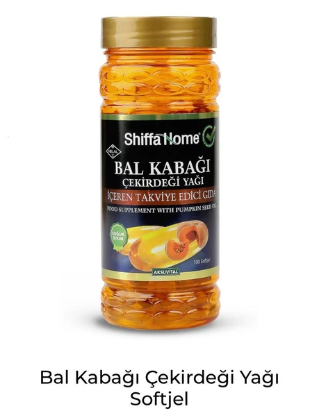 Shıffa Home Bal Kbağı Çekirdeği Yağı 100 Softjel ürün görseli 1