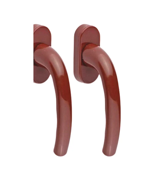TOOL 2 PARÇA  KAHVERENGİ PVC PENCERE KOLU (5433) ürün görseli 1