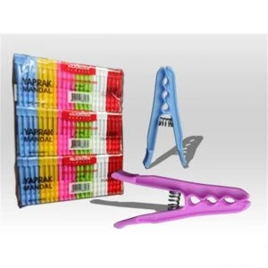 PLASTİK ORKİDE MANDAL 144 PARÇA (5433) ürün görseli 1