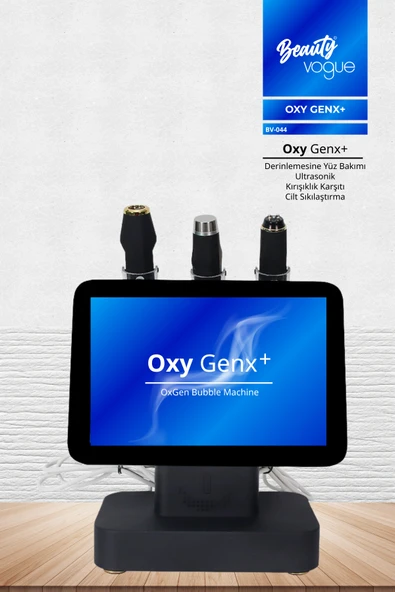 Oxy GenX3 Ultrasonik RF CO2 Oksijen Cilt Bakım Cihazı ürün görseli 1
