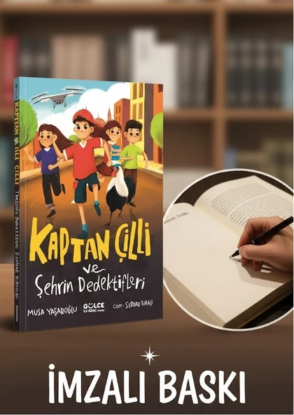 İMZALI - Kaptan Çilli ve Şehrin Dedektifleri Musa Yaşaroğlu ürün görseli 1