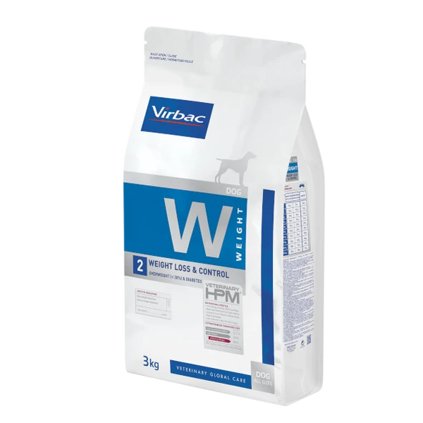Weight Loss & Control Dog Food W2 3 kg Yetişkin Köpek Maması ürün görseli 1
