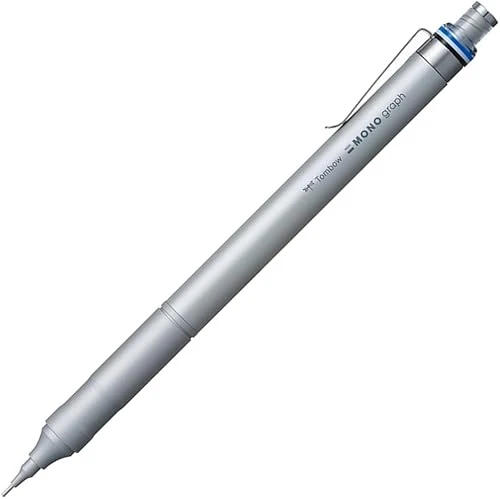 Tombow Mono Graph Fine 0.5mm Mekanik Kurşun Kalem Gümüş / DPA-112A ürün görseli 1