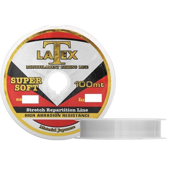 Latex Super Soft 100 Metre Monoflament Misina 0,50Mm ürün görseli 1