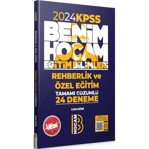 2024 Kpss Eğitim Bilimleri Rehberlik Özel Eğitim 24 Çözümlü Deneme Benim Hocam ürün görseli 1