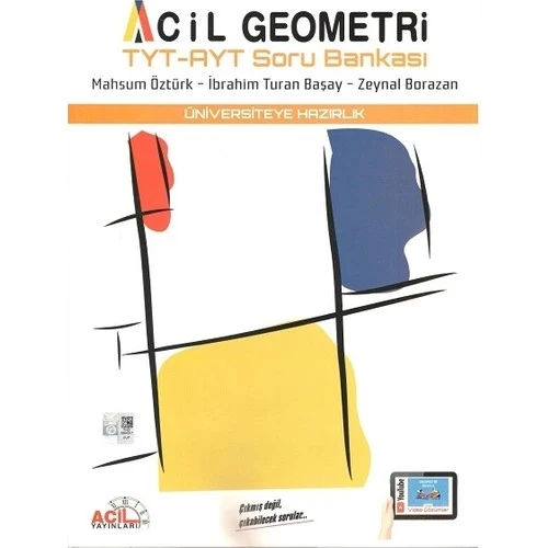 Acil Tyt Ayt Geometri Soru Bankası ürün görseli 1