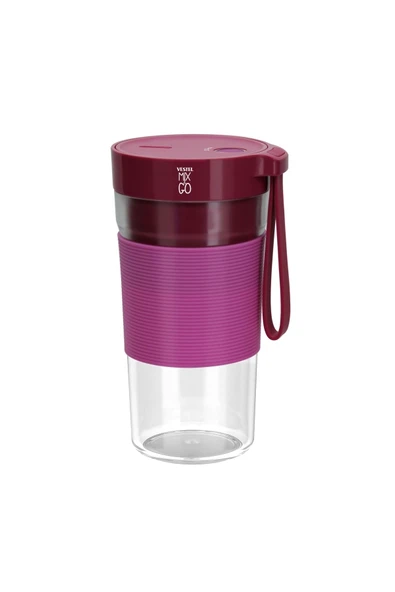 Vestel Mıx&go Sarj Edilebilir Pembe Blender ürün görseli 1