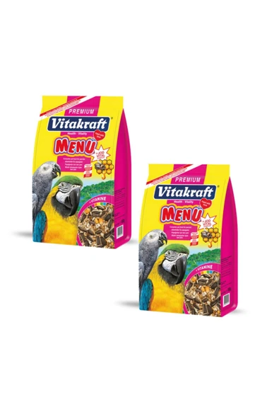Vitakraft Premium Papağan Yemi 1 Kg x 2 Adet ürün görseli 1