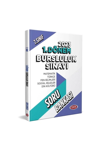 Data 7.Sınıf 1.Dönem Bursluluk Sınavı Soru Bankası ürün görseli 1