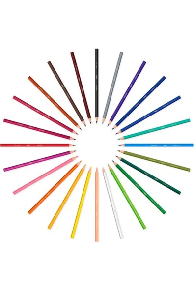 Bic Evolutıon Kuru Boya Kalemi 24Lü Kod:937515 - Resim 2