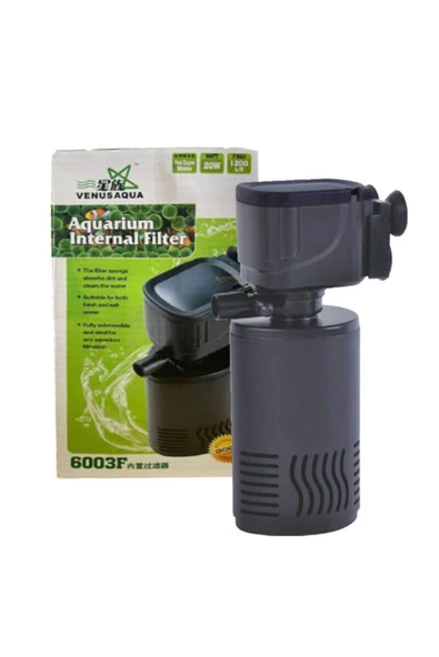 Venusaqua 6003F Akvaryum İç Filtre 1200 L/H ürün görseli 1