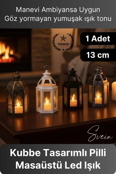 #Ramazan Asılabilir Plastik Led Işık Dekoratif Lamba Kubbe Kandil Hediyelik Süs Biblo Aydınlatma ürün görseli 1