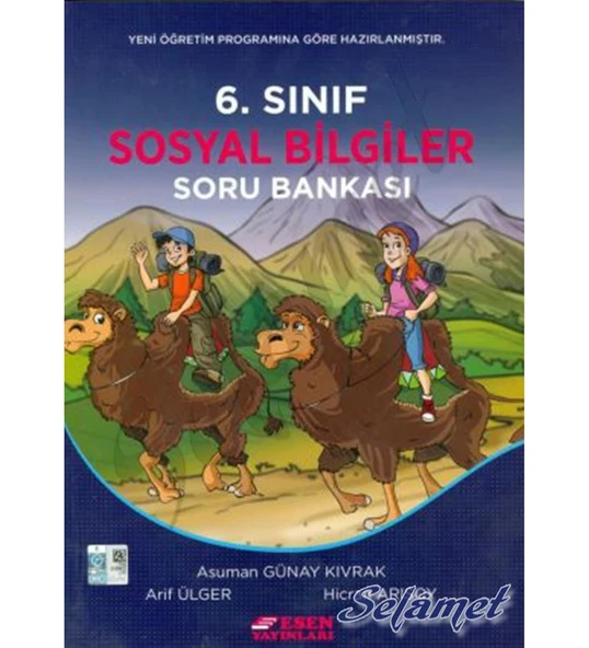 Esen 6.Sınıf Sosyal Bilgiler Soru Bankası ürün görseli 1