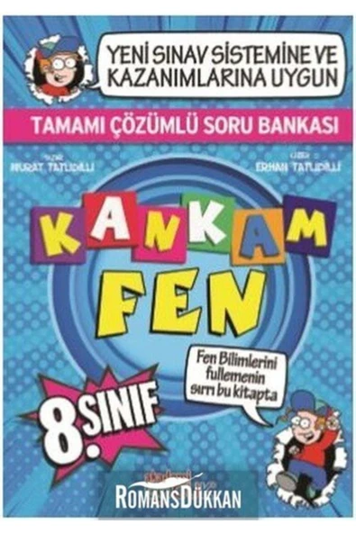 8. Sınıf Fen Bilgisi Kankam Çözümlü Soru Bankası Akademi Çocuk ürün görseli 1