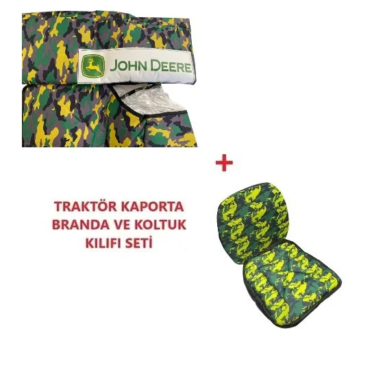 John Deere 5003-5203-5303-5403 ve 5503 Eski Kasa Traktör Kılıfı Branda ürün görseli 1