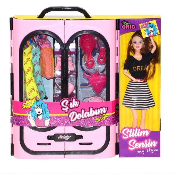 02441 , Anlily Bebek ve Elbise Dolabı - Resim 2