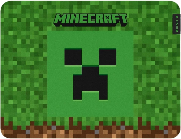 Razer Gigantus V2 Minecraft Edition - Hız Ve Kontrol Için Yumuşak Oyun Mouse Matı (Dokulu Mikro Örgü ürün görseli 1