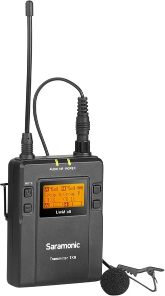 Saramonic İphone Uwmic9 Rx9 +Tx9 Uhf Wireless Mikrofon - Resim 6