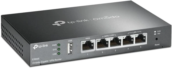Tp-Link Er605; Omada Gigabit Vpn Router - Resim 3