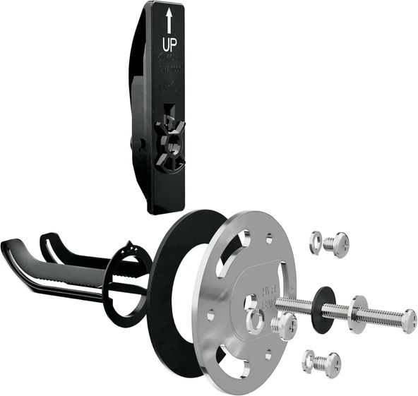 Moen Sma1005Ch Evde Bakım Securemount Çapa, 1 Çapa, Krom - Resim 2