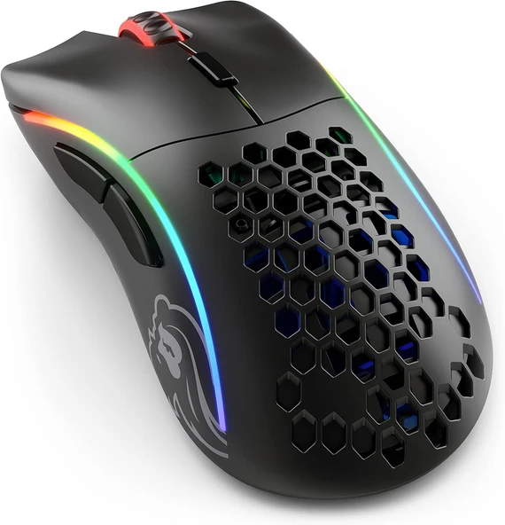 Glorious Model D Rgb Kablosuz Bamf Sensörlü 19000 Dpi 69 Gram Mat Siyah ürün görseli 1