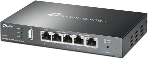 Tp-Link Er605; Omada Gigabit Vpn Router - Resim 2