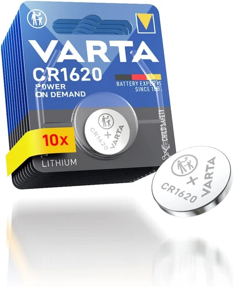 Varta Power On Demand Cr1620 Bli 1X10 ürün görseli 1